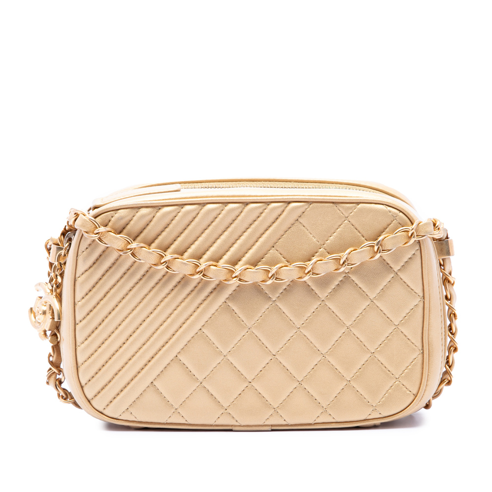 Pre-Loved Chanel Small Quilted Lambskin Coco Boy Camera Bag